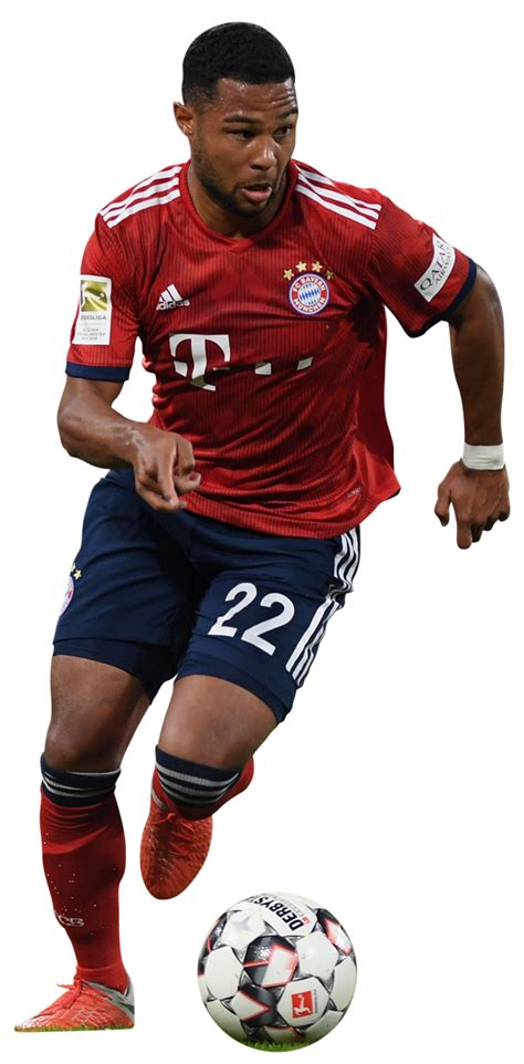 Serge david gnabry is a german professional footballer who plays as a winger for bundesliga club bayern munich and the germany national team. Serge Gnabry football render - 52579 - FootyRenders