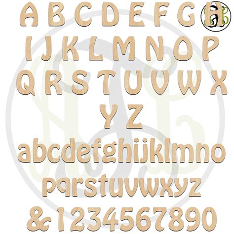 Hobo Font Name / Word / Phrase Block Alphabet Cutout | Etsy