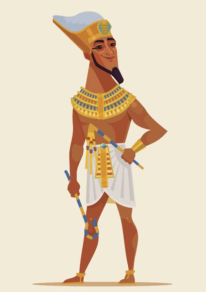 Coloriage pharaon à imprimer en PDF Dessin de pharaon à colorier gratuit