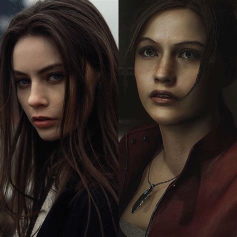 Confirmed Jordan Mcewen The Face Model For Claire Redfield R Residentevil