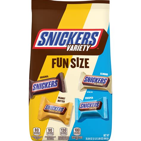 Snickers Fun Size Chocolate Candy Bars Variety Mix 3509 Ounce Bag