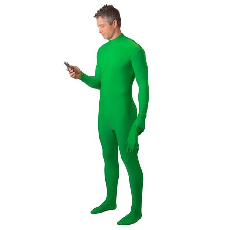 Green Screen Suit Greenman Matte Vfx Clothes By Sync
