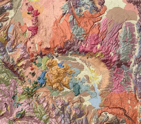 Geologic Map Of Long Valley Caldera Ca Usa Long Valley Remote