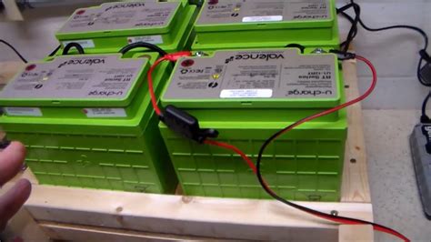Cheap Diy Solar Battery Bank Off Grid Solar Power Diy Cheap Battery Bank Youtube The