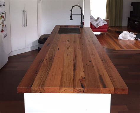 Melbourne Recycled Timber Benchtops Custom For Your Kitchen Bar