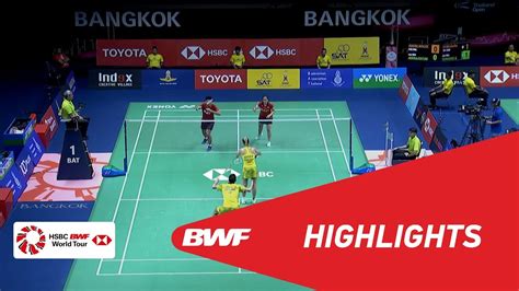 It said the asian leg of the. TOYOTA Thailand Open 2018 | Badminton XD - QF - Highlights ...