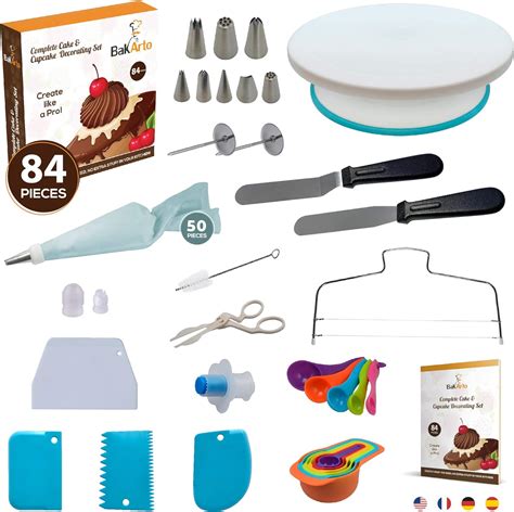 Complete Cake Decorating Kit 84pcs Cake And Cupcake Decoration Supplies