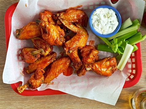 Meanwhile, throw your wing drummettes into a strainer and give them a good rinse. Classic Hot Wings | Recipe | Hot wing recipe, Food network ...