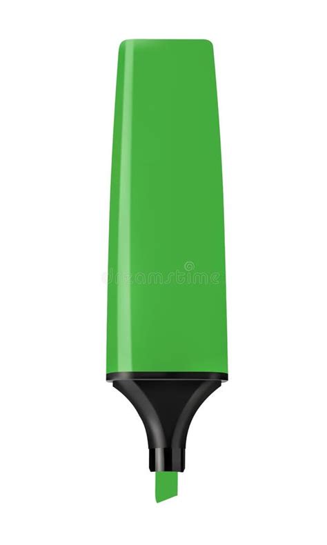 Vector Green Marker Stock Vector Illustration Of Black 46714993