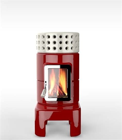 Finland is part of scandinavia. The Stack Stove: Cool Masonry Heater Design by Adriano | Small wood stove, Stove, Scandinavian ...