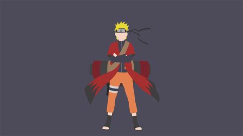 Naruto Naruto Uzumaki Minimalist Wallpaper
