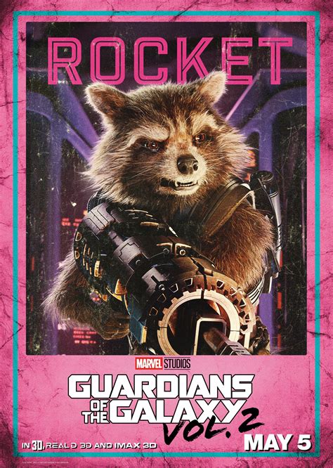 Guardians Of The Galaxy Vol 2 Rocket Poster Read