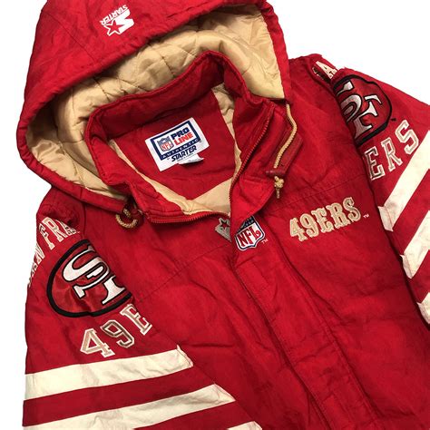 Vintage Starter Proline San Francisco 49ers Jacket Sm Getem Vintage