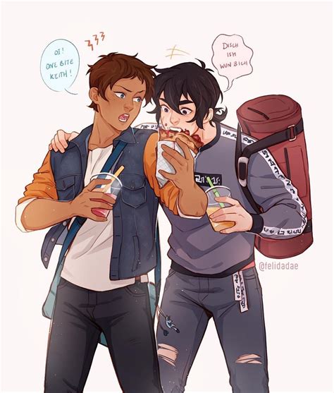 Lance Knows From Past Experience Keiths ‘one Bite Half The Meal 😂🥞 Klancevoltron
