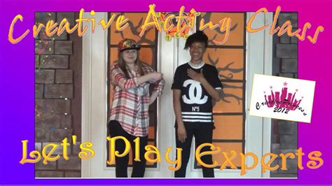 Creative Fun Acting Classes Lets Play Experts Creative Princess Youtube