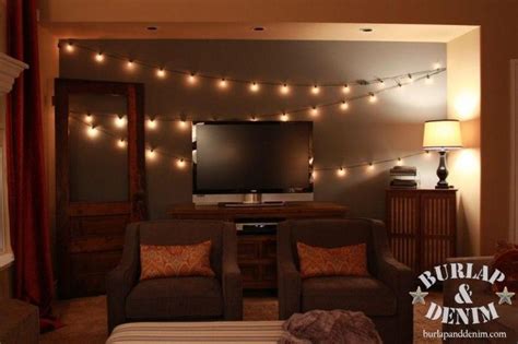 Vintage string lights for indoors... | Home [Basement Ideas
