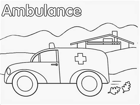 We are always adding new ones, so make sure to come back and check us out or make a suggestion. Ambulance Coloring Page - Coloring Home