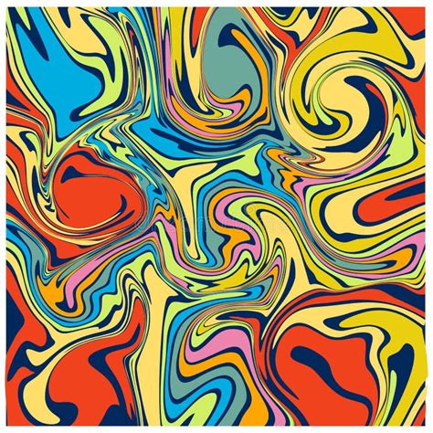 Crazy Pattern Colorful Flowing Background Fluid Backdrop An Abstract