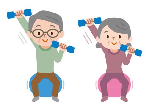 Active Seniors Illustrations Royalty Free Vector Graphics And Clip Art