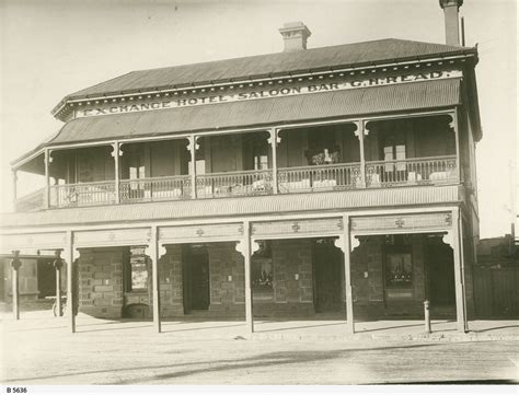 Exchange Hotel Port Adelaide Photograph State Library Of South