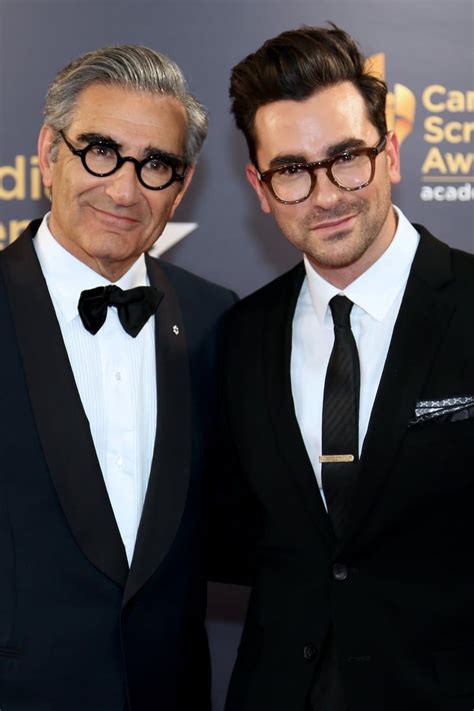 simply the best pics of schitt s creek father son duo eugene levy and daniel levy eugene levy