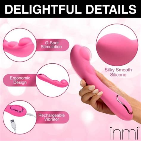 Inmi Extreme G Inflating G Spot Silicone Vibrator Sex Toys At Adult Empire