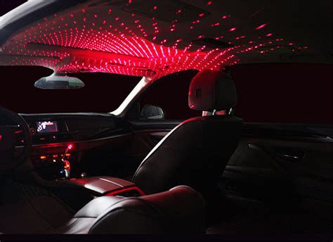 Universal Led Car Roof Star Starry Night Atmosphere Lights Wtype C