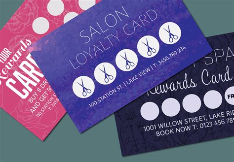 Plenty of perks with our loyalty card maker. Loyalty Card Templates Mockup | Creative Templates ~ Creative Market