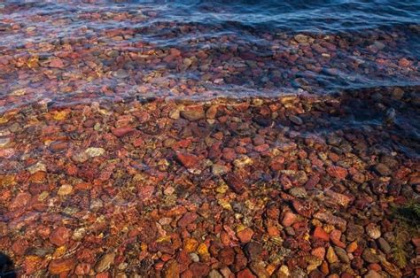 The Colored Pebbles Of Lake Mcdonald Charismatic Planet