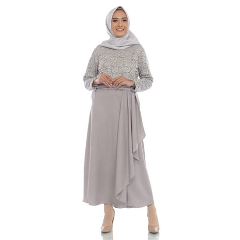 Jual Bo Maxi Mikayla Lv Maxi Lv Wanita Maxi Dress Populer Maxi Terlaris Fashion Muslim