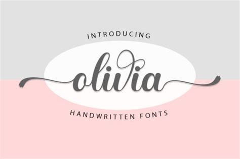 Olivia Font By Nh Studio · Creative Fabrica