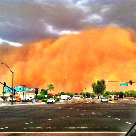 Haboob Arizona Dust Storm Rolling Into Scottsdale Readysethunker