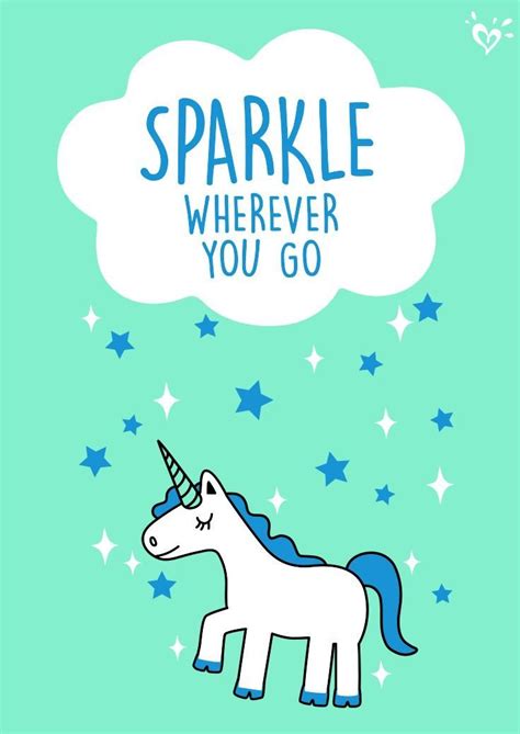Youre Unique And Amazing Let Your Sparkle Show Everywhere You Go