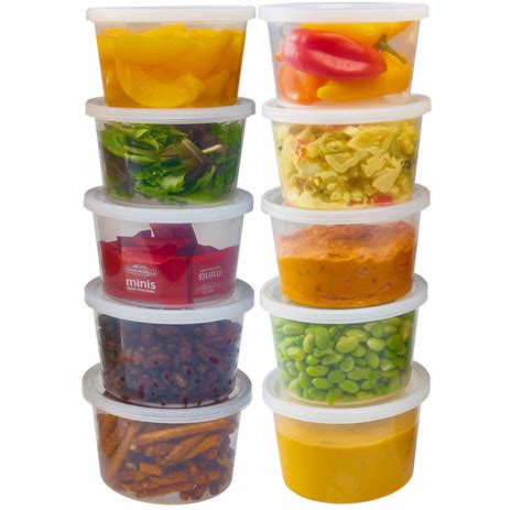Mua Deli Containers With Lids Leakproof 40 Pack Bpa Free Plastic