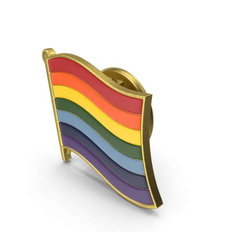 Rainbow Gay Pride Flag Lapel Pin Png Images And Psds For Download Pixelsquid S113216428