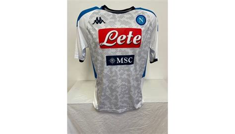 Maglie napoli 2019 2020 kappa sfodera un camouflage a puntini. Maglia Ufficiale Insigne Napoli, 2019/20 - Autografata ...