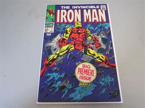 Iron Man 1 Comic Book 1st Series 1968 Origin Of Iron