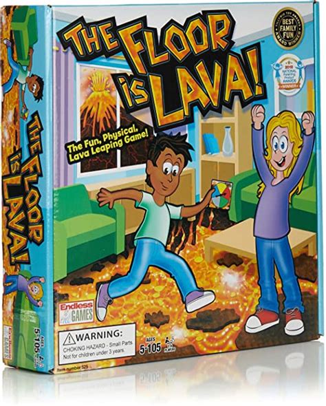 The Floor Is Lava Interactive Board Game For Kids And Adults Ages 5