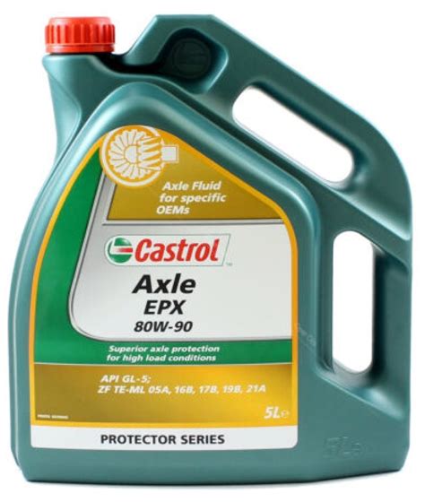 Castrol Axle Epx 80w 90 Gl5 Mineral Axle Gear Oil 5 Litres R S Cars
