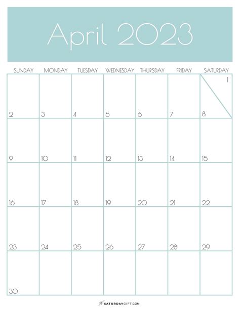 April 2023 2024 Calendar Free Printable With Holidays Template Notes