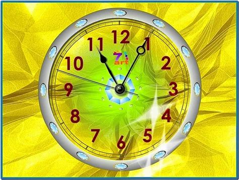 Mac Clock Screensaver Windows 7 Download Screensaversbiz