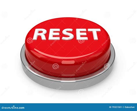 Button Reset Stock Illustration Illustration Of Computer 79321501