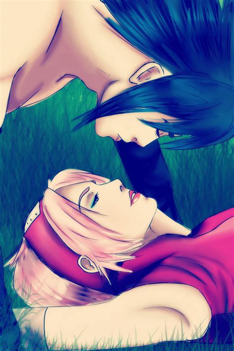 Sakura And Sasuke By Lazycreator On Deviantart