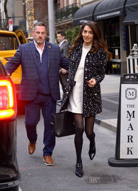 Amal Clooneys Off Duty Attire Is Just As Noteworthy As Her Party