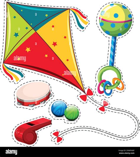 Different Types Of Toys Stock Vector Image And Art Alamy