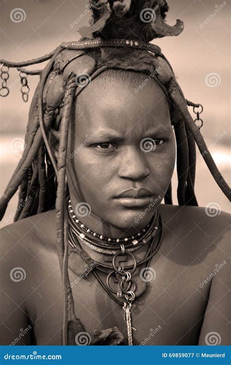 Woman From Himba Tribe Editorial Photography Image Of Authentic