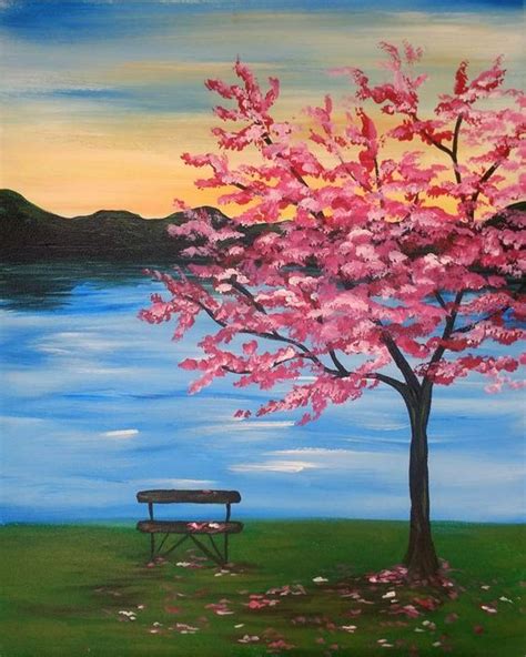 30 Easy Landscape Painting Ideas For Beginners Easy Canvas Painting