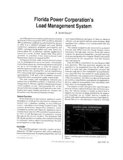 Pdf Florida Power Corporations Load Management System Dokumentips