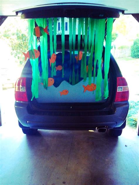 Under The Sea Trunk Or Treat Idea Halloween Trunk Or Treat Under