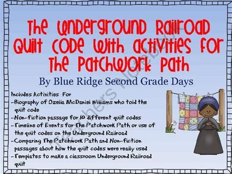 Underground Railroad Quilt Codes Enter For Your Chance To